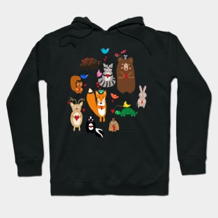 Woodland Creatures Hoodie